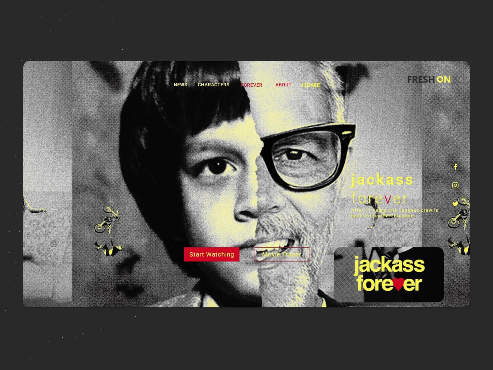 FreshON portfolio thumbnail